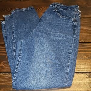 Fashion Nova Blue Denim Jeans‎